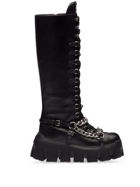 bota miu miu corrente|Botas Femininas .